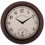 Buitenklok met thermometer  &Oslash; 30,5 cm